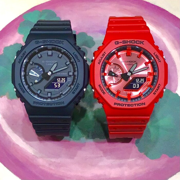 【G-SHOCK】エレクトニックにクール★BLACK & RED