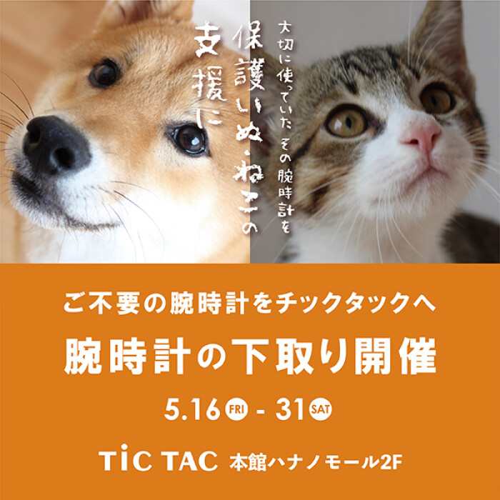 腕時計・下取りキャンペーン開催!