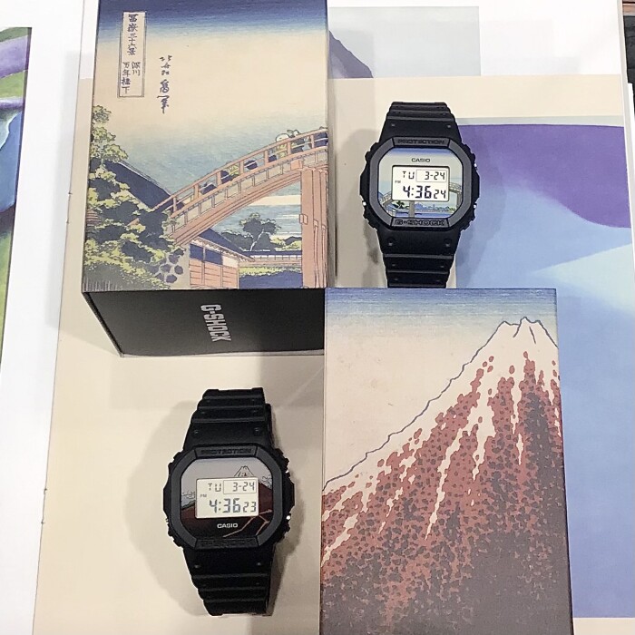 【G-SHOCK 】葛飾北斎の作品をデザインモチーフにしたmade in Japanのモデル入荷！