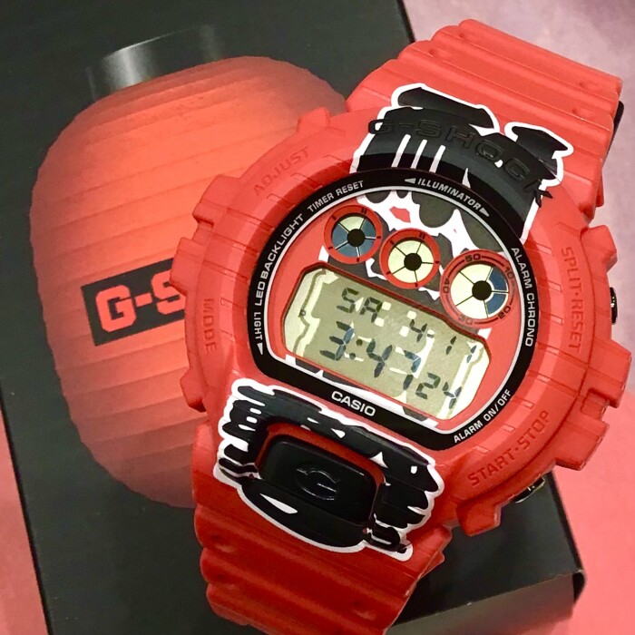 【G-SHOCK】赤・提・灯・耐・衝・撃★