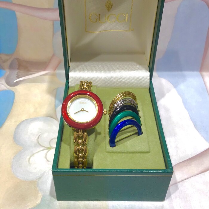 【GUCCI vintages】色つきの時計でいてくれよ...★
