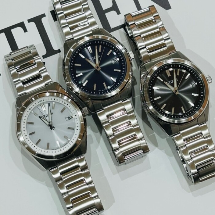 【CITIZEN】ギフトにオススメ!シンプル電波ソーラー!
