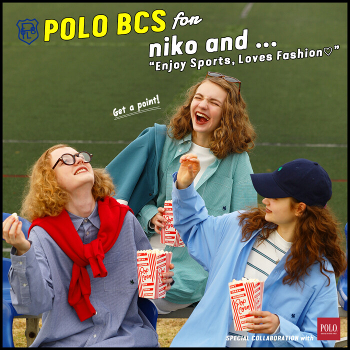 niko and…とPOLO BCSのコラボアイテム発売★