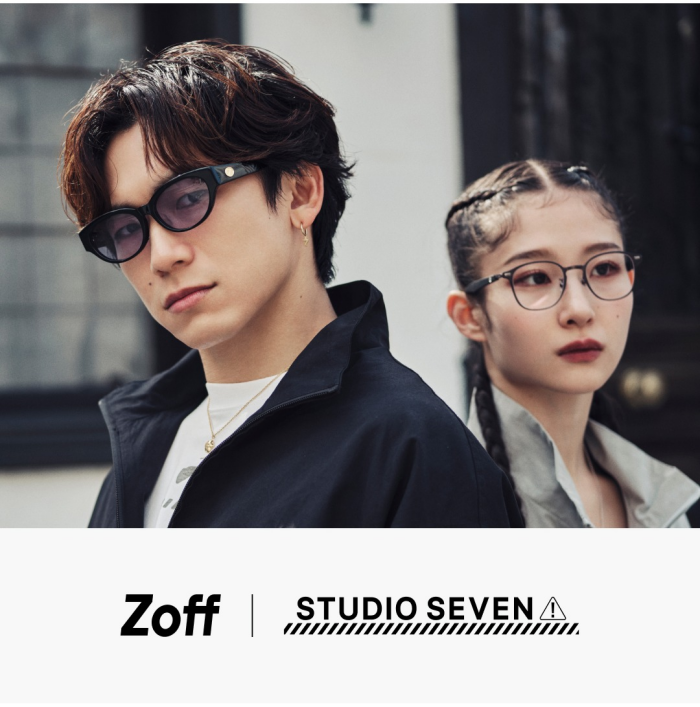 メガネブランド「Zoff」と「EXILE」、「三代目 J SOUL BROTHERS」のパフォーマーEXILE NAOTOが手掛けるブランド「STUDIO SEVEN」のコラボレーション第2弾 サングラスのバリエーションを拡充し2025年6月6日(金)より発売
