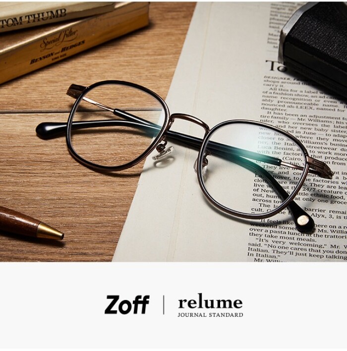 「Zoff｜JOURNAL STANDARD relume」2025年春の新作アイウェアコレクションが登場