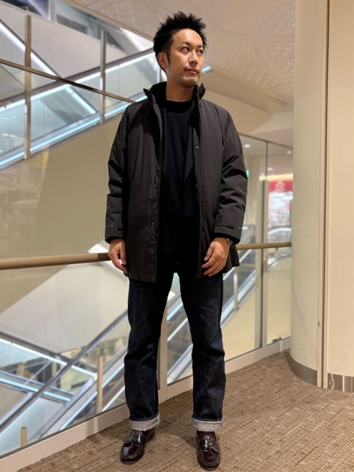 【撥水/防風】オールウェザーテックスAEROGELスタンドコート