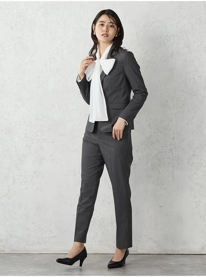 リボンブラウス　dazzlin × P.S.FA