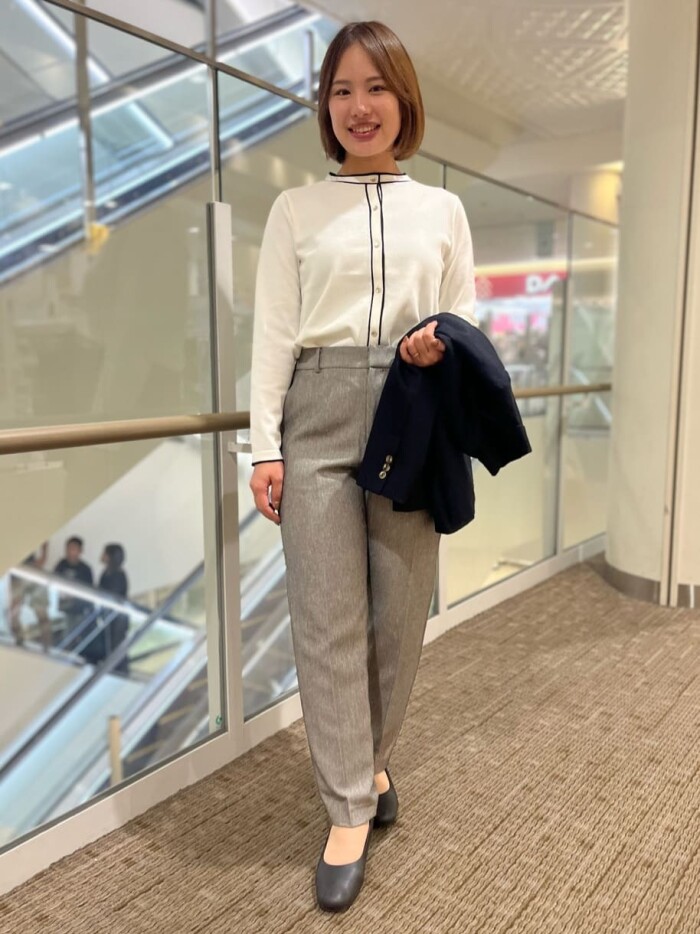 【レディス】ダブルジャケット&配色カーディガン