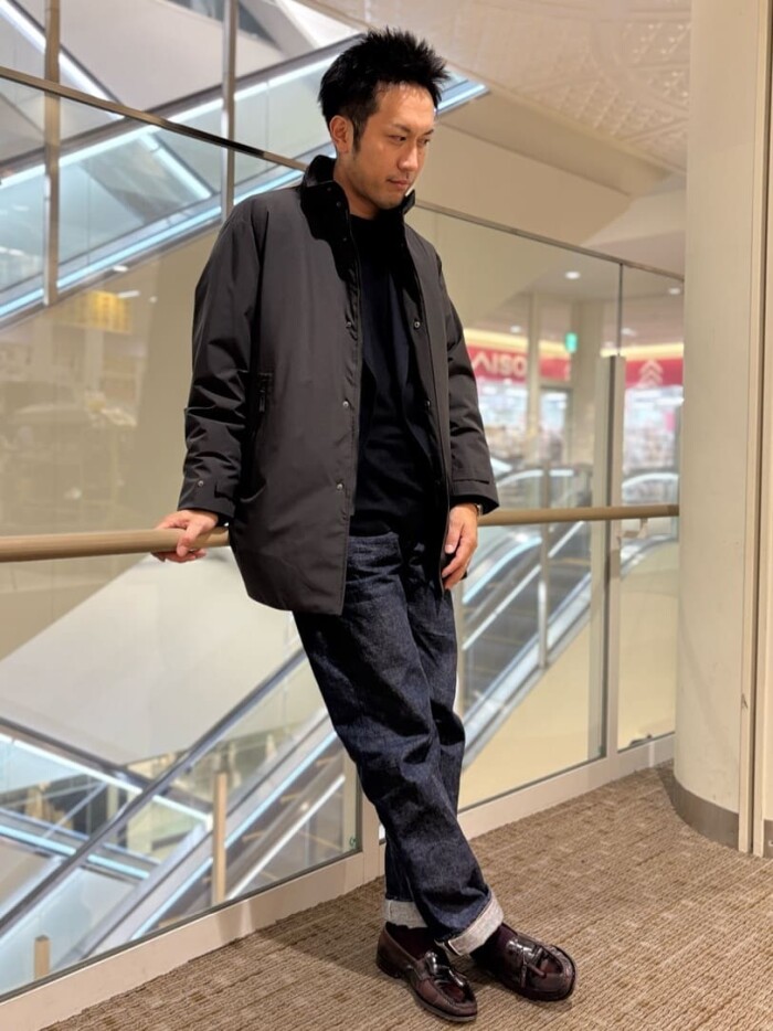 【撥水/防風】オールウェザーテックスAEROGELスタンドコート