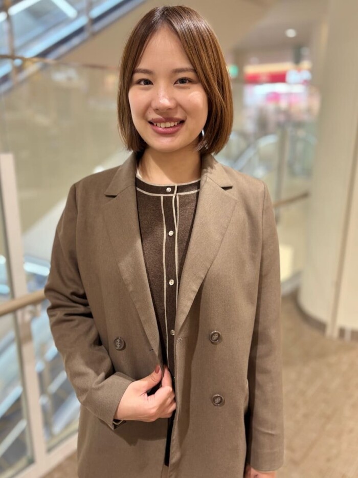 【レディス】パウダーツイル・ダブルジャケット＆配色カーディガン