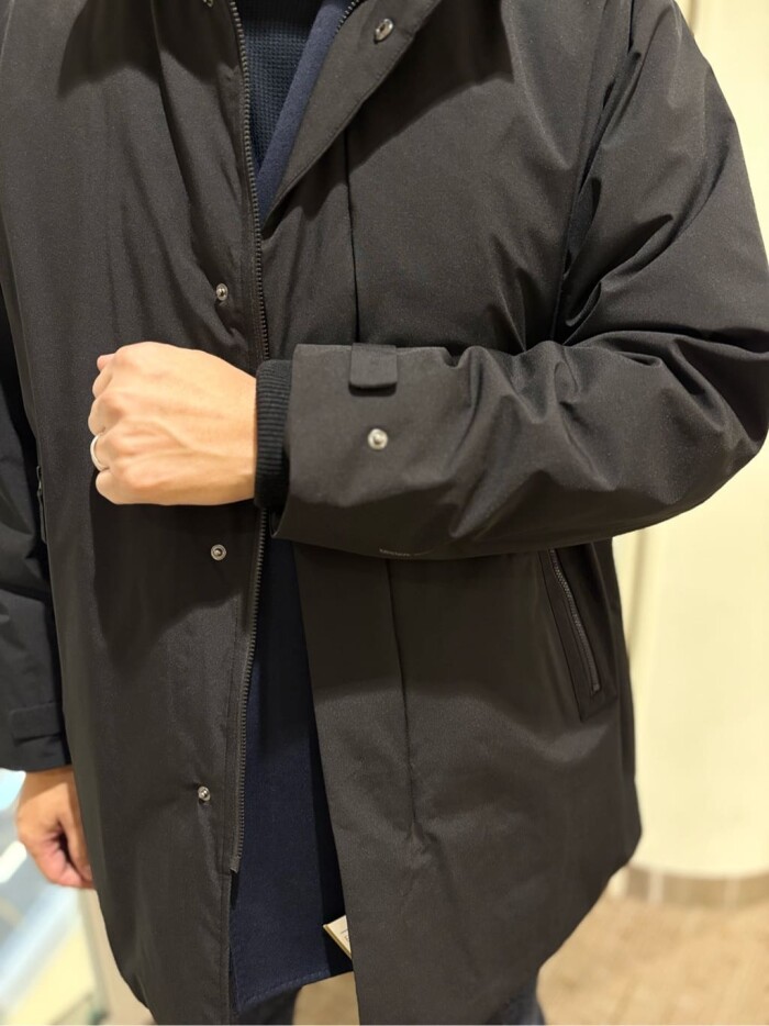 【撥水/防風】オールウェザーテックスAEROGELスタンドコート