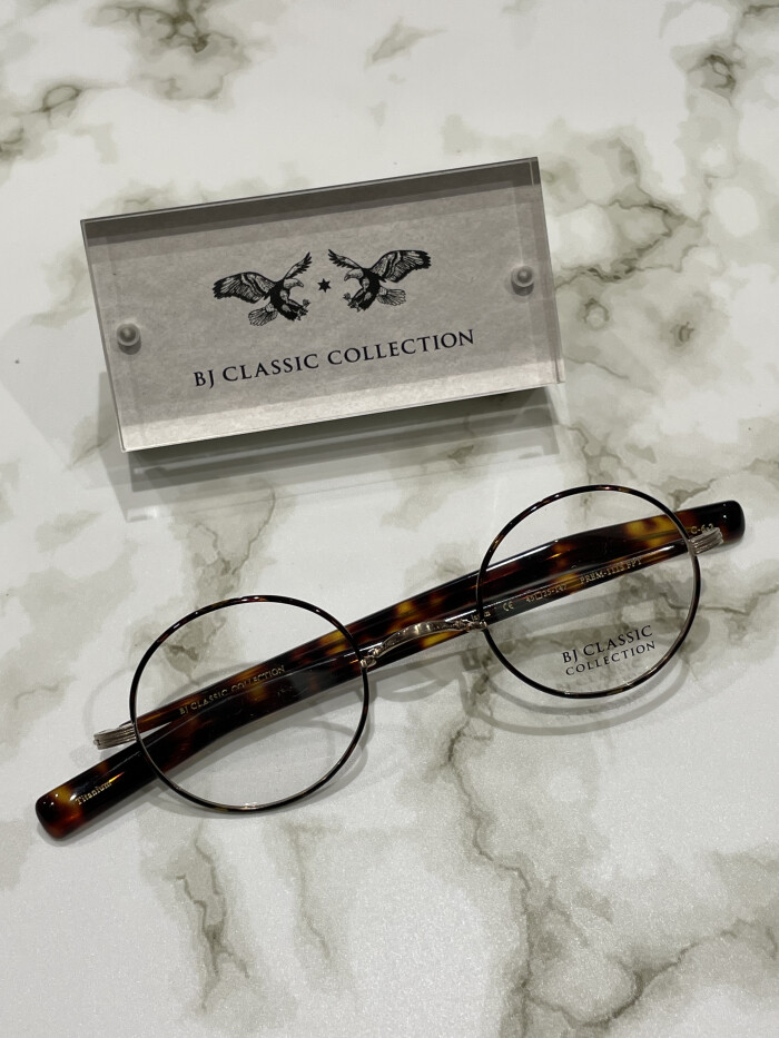 【BJ CLASSIC COLLECTION】新作ラウンドメタルフレーム!