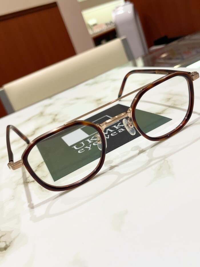 【UKMK eyewear】待望の新作が入荷！ブランド初となるツーブリッジフレーム！！