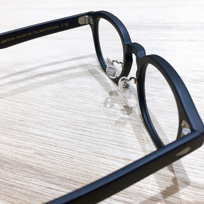人気新品入荷 モスコット BLACK マットブラック 眼鏡 メガネ 