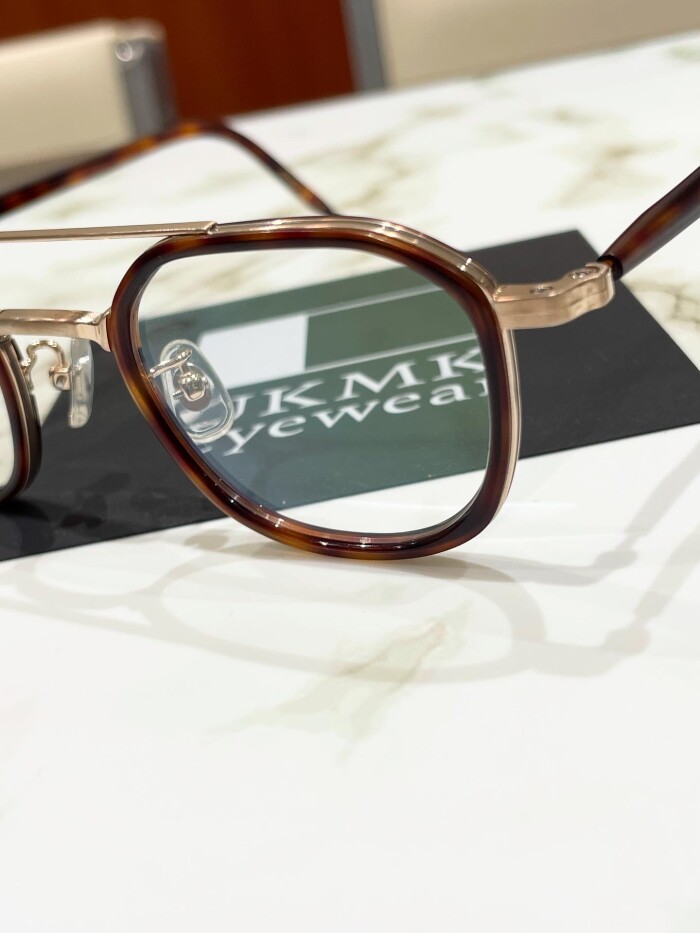 【UKMK eyewear】待望の新作が入荷！ブランド初となるツーブリッジフレーム！！
