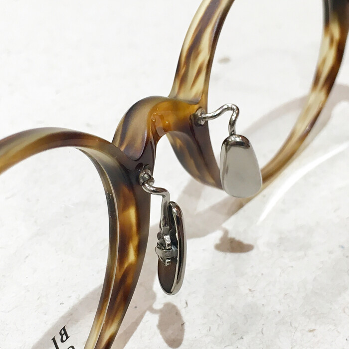 セルロイド眼鏡】小さめサイズの丸メガネ【P-553MPBT】｜髙橋メガネ 