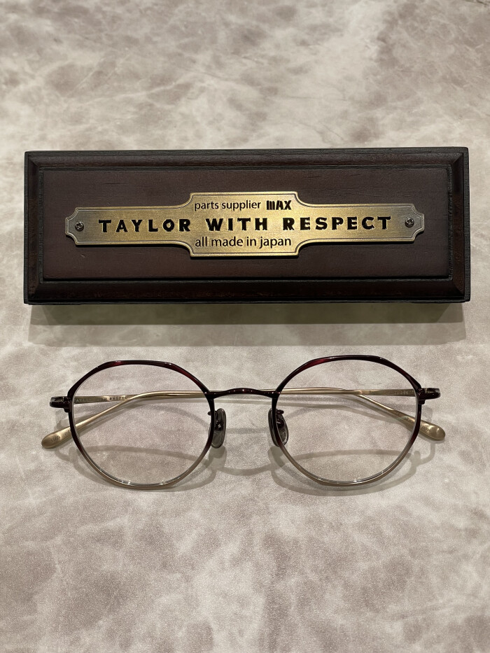 【TAYLOR WITH RESPECT】カジュアルな多角形フレーム！