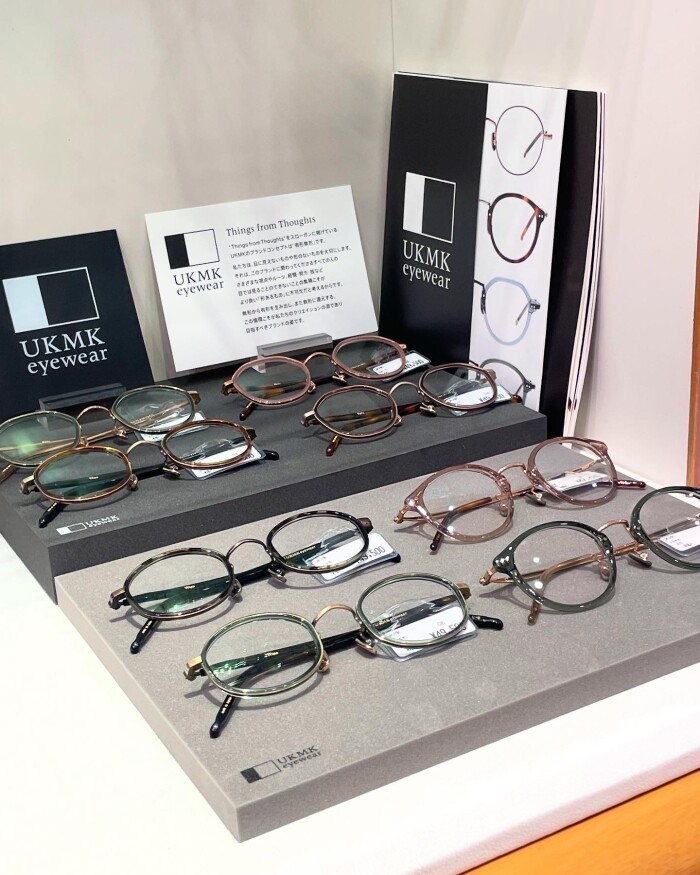 【UKMK eyewear】新ブランド取り扱い開始のお知らせ!