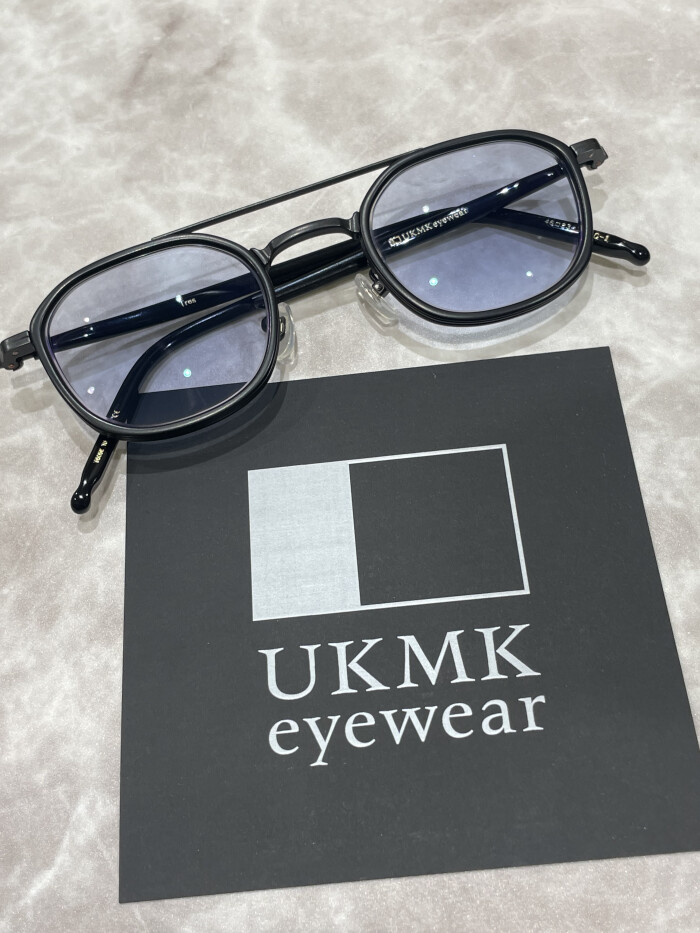 【UKMK eyewear】お客様購入フレームのご紹介!