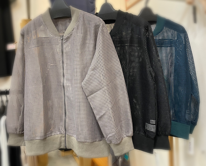 ⟡.·メッシュブルゾン⟡.·