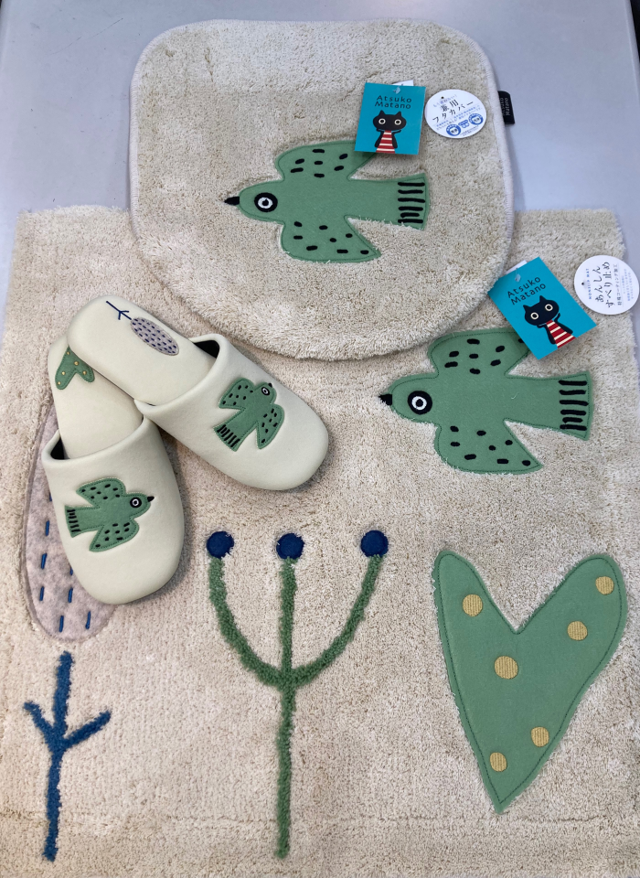 トイレマットの新柄が入荷しました‼️