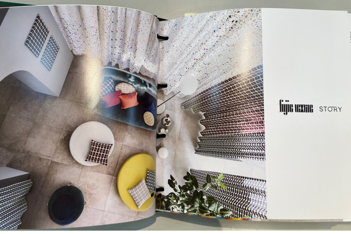 フジエテキスタイルのカーテン