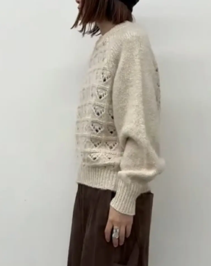 ☆寒い冬はあたたかみのあるニットで決まり♡☆