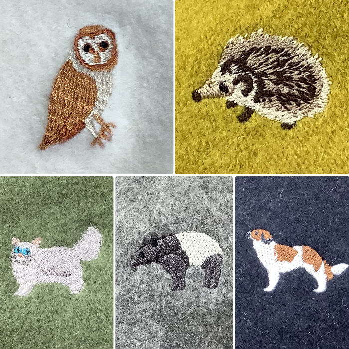 ★☆毎シーズン大人気のアニマル刺繍ベレー帽★☆