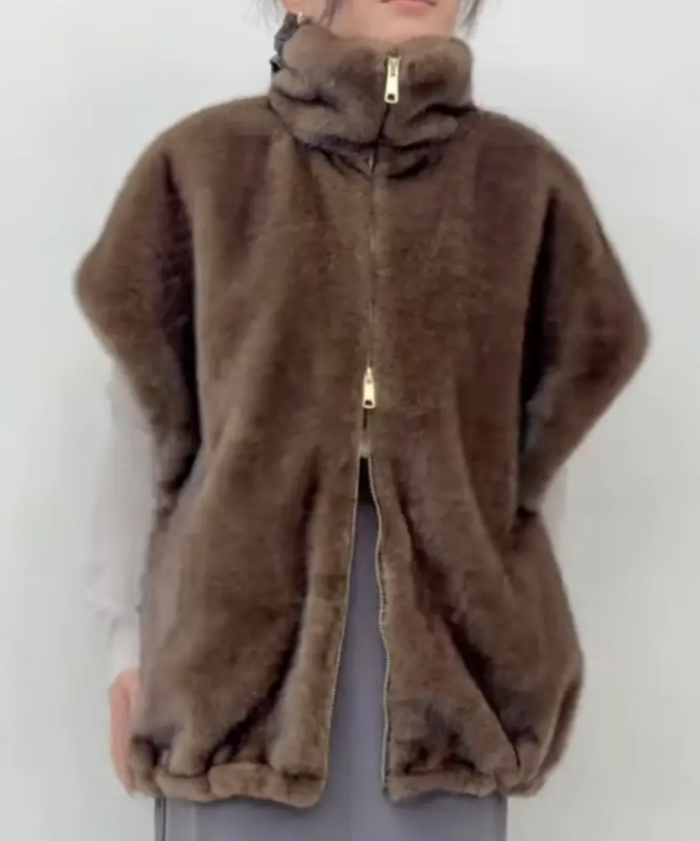 ☆ふわふわがクセになる♡万能ベスト☆