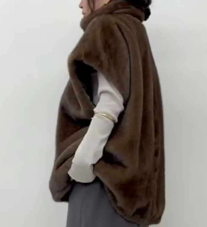 ☆ふわふわがクセになる♡万能ベスト☆