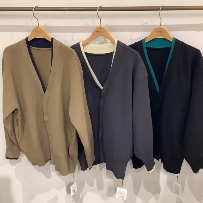 ☆ピリっと配色が映えるカーディガン！☆