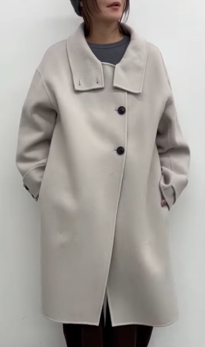 ★☆【MADE IN JAPAN 素材】最上級ウールを使った【PECOLAMB】ウールコートシリーズ★☆
