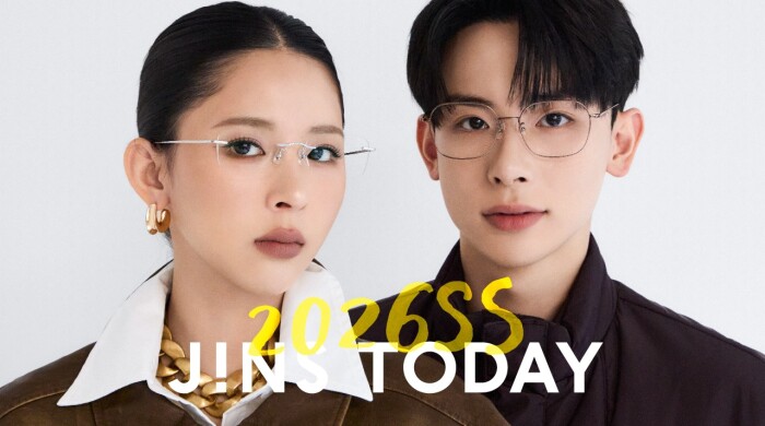 旬を着こなすメガネ「JINS TODAY」26年春の新作発売！