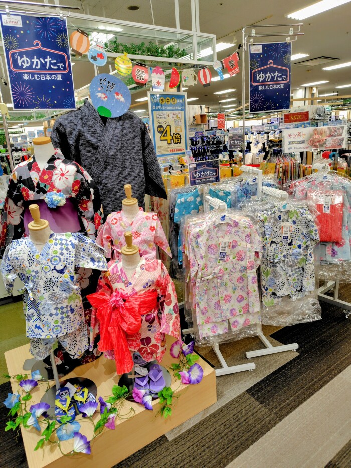 ”ゆかた”販売中です♪