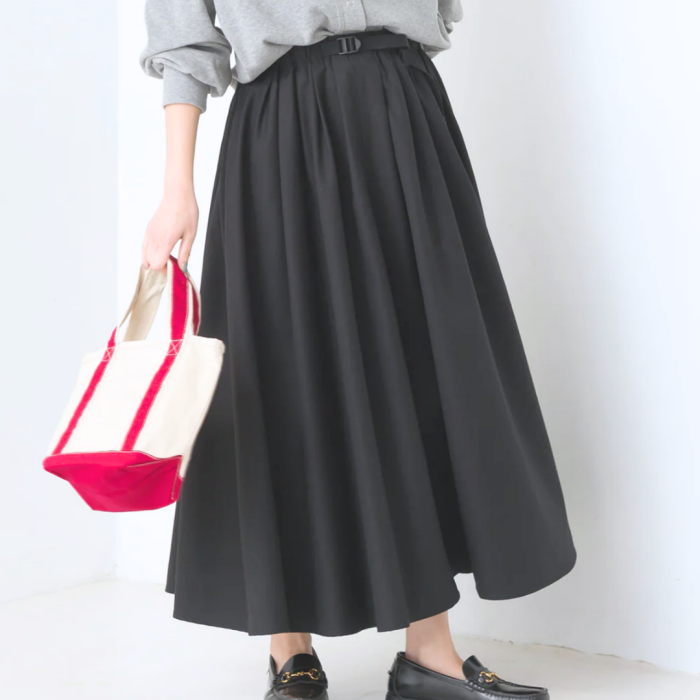 ◆ ギャバタックスカート ◆