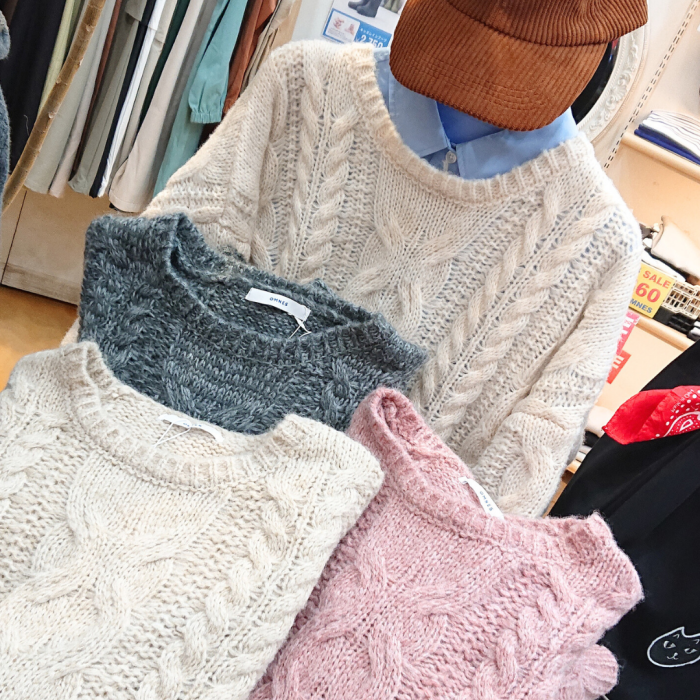 ◆ オーバーシルエットニット ◆