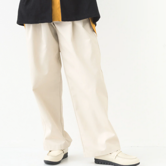 ◆ ハイウエストツータックチノパンツ ◆