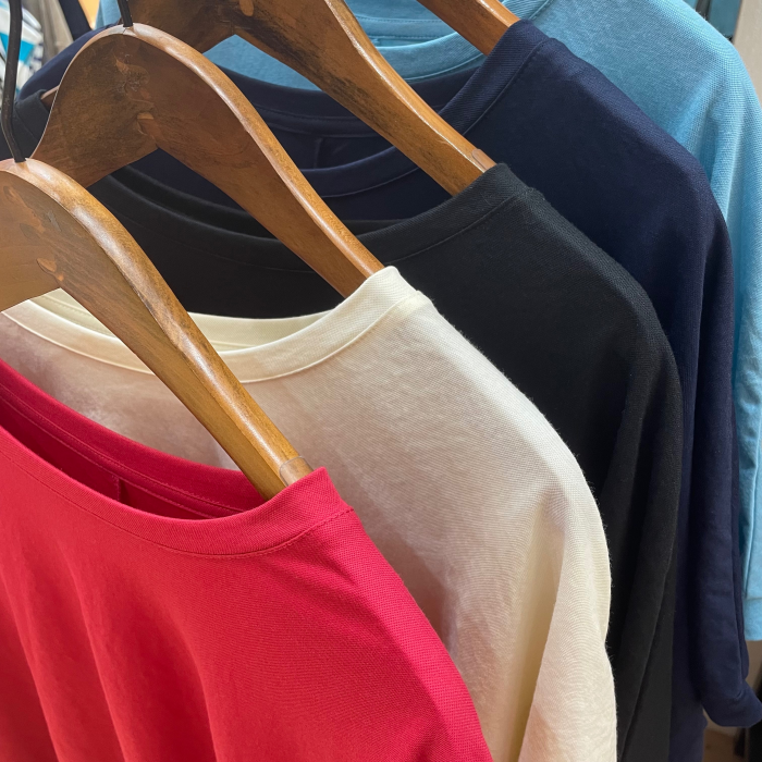 オムネス⭐️ 接触冷感ビッグシルエットプルオーバー半袖Tシャツ