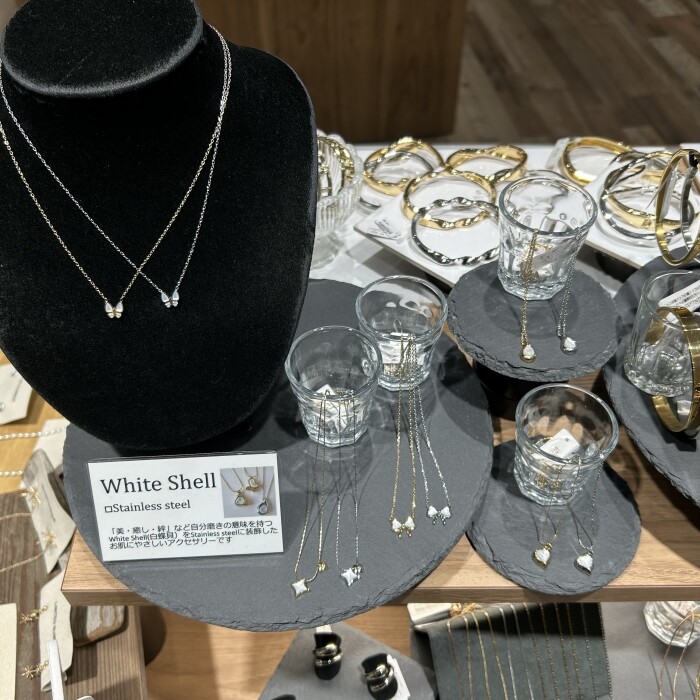 ホワイトシェル入荷してます✨