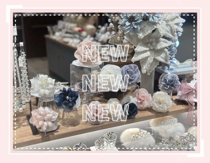 新作のコサージュ入荷しました˚💐﹏