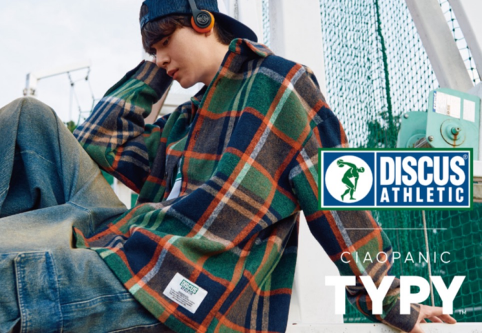 【DISCUS ATHLETIC × CIAOPANIC TYPY】