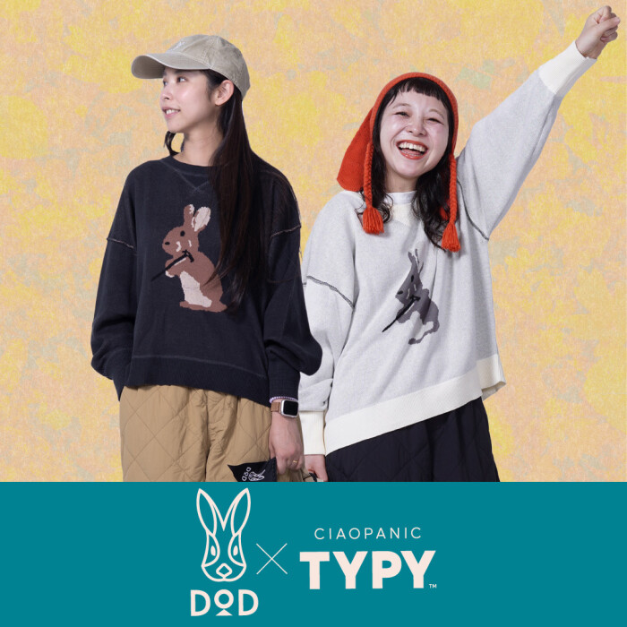 DOD ✕ CIAOPANIC TYPY