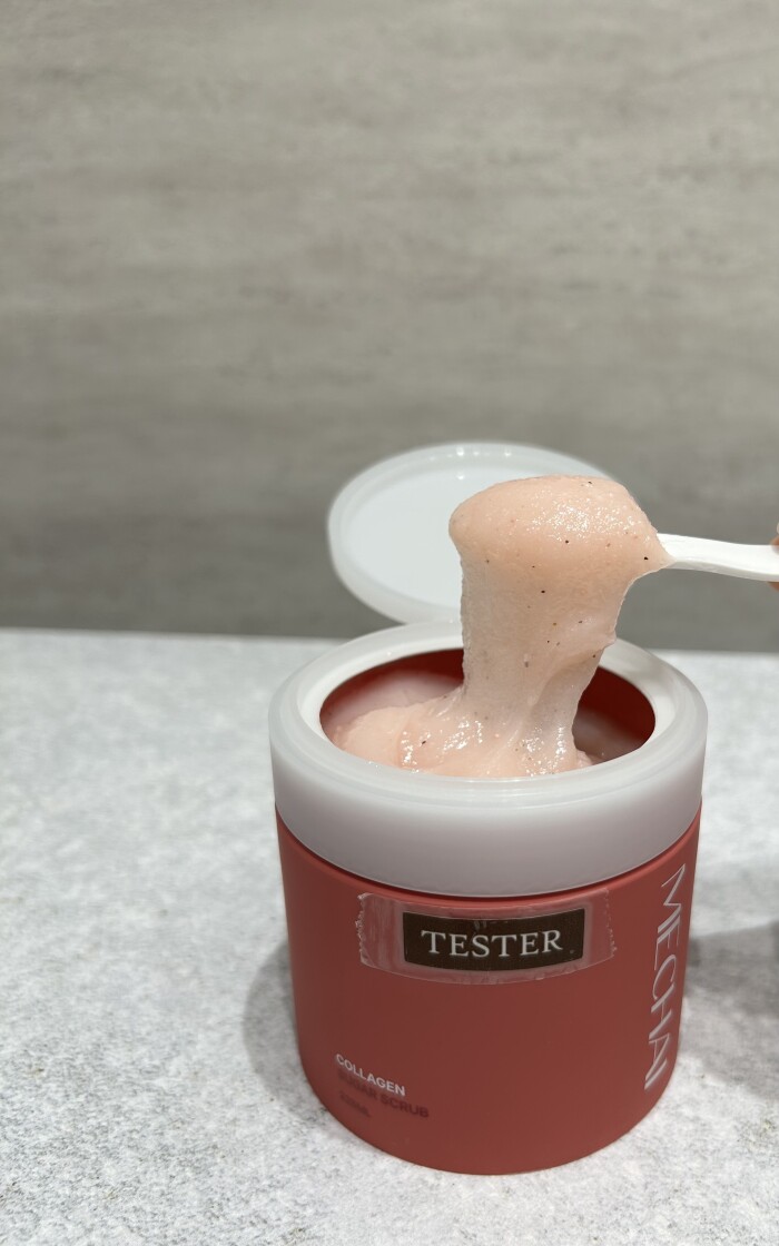 もっちりのびる?!大人気美容系YouTuberのブランドから発売のボディスクラブ🍑