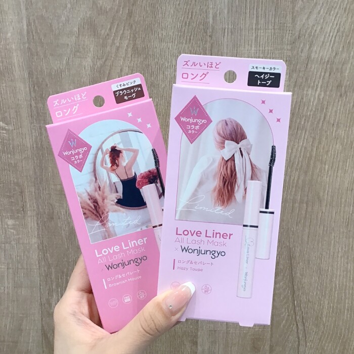 大人気コスメブランドのウォンジョンヨ✖️ラブライナーから数量限定コラボアイテム発売‼️✨✨