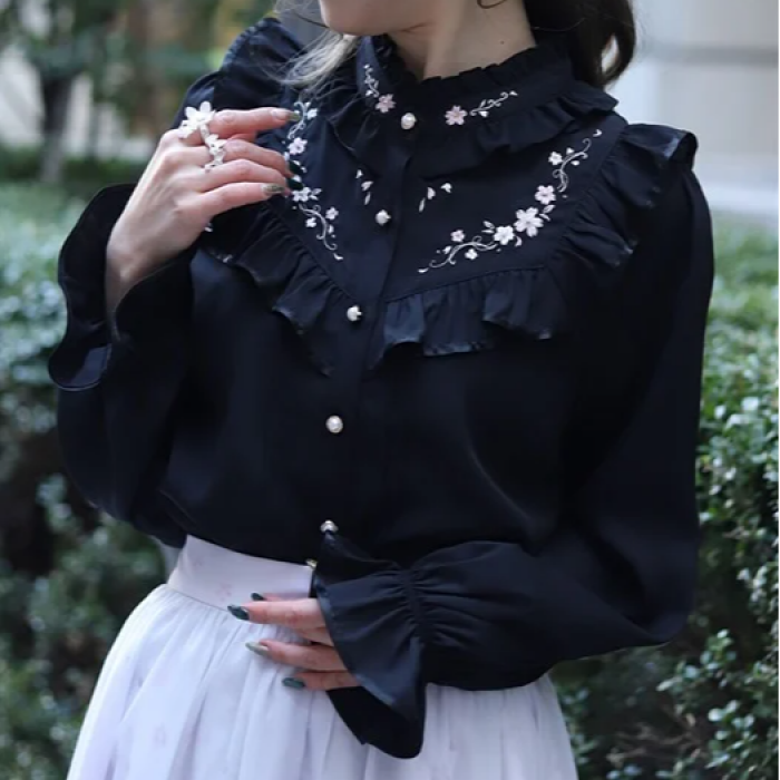 【新作紹介】刺繍が可愛い♪桜シリーズ入荷しました