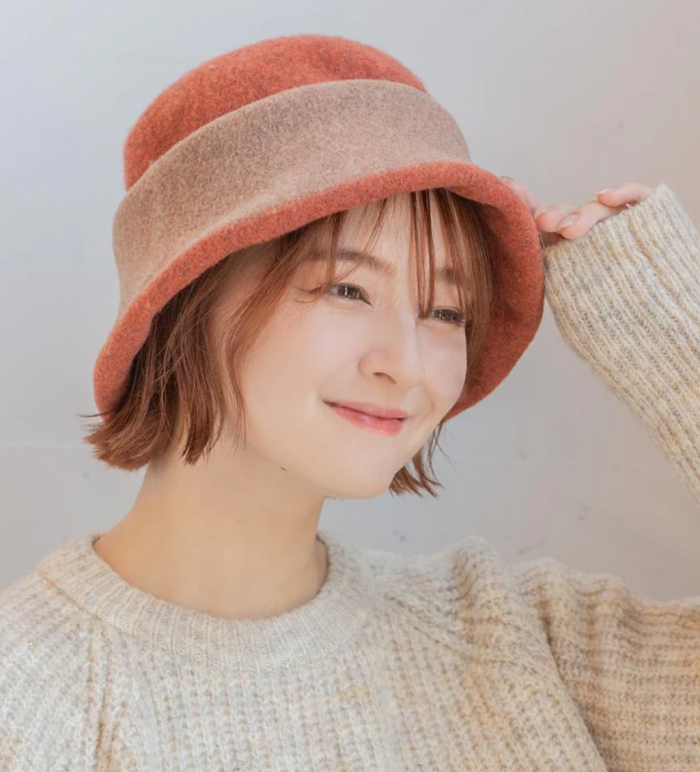 【バスクマルチウェイツートーンハット】