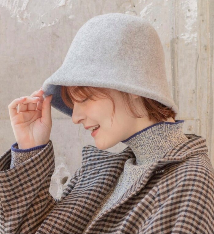 【バスクマルチウェイツートーンハット】