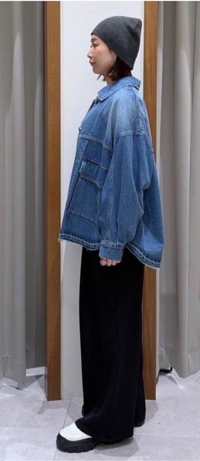 デニムカバーオール