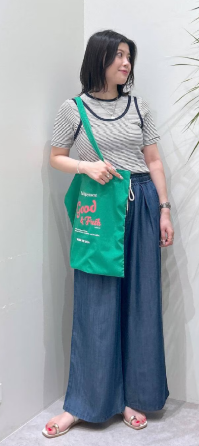 サマーデニムワイドＰＴ 