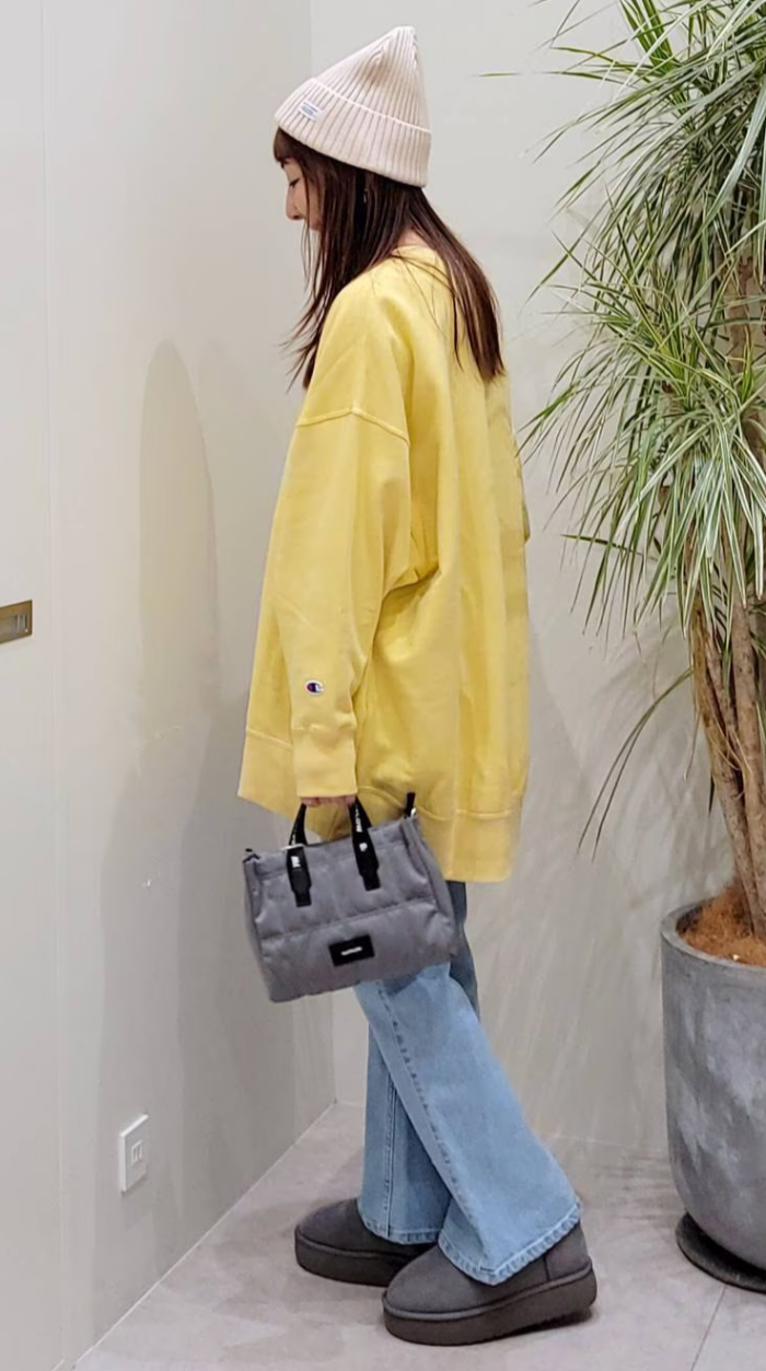 ロゴハンドルキルトミニショルダーバッグ ｜ベイフロー